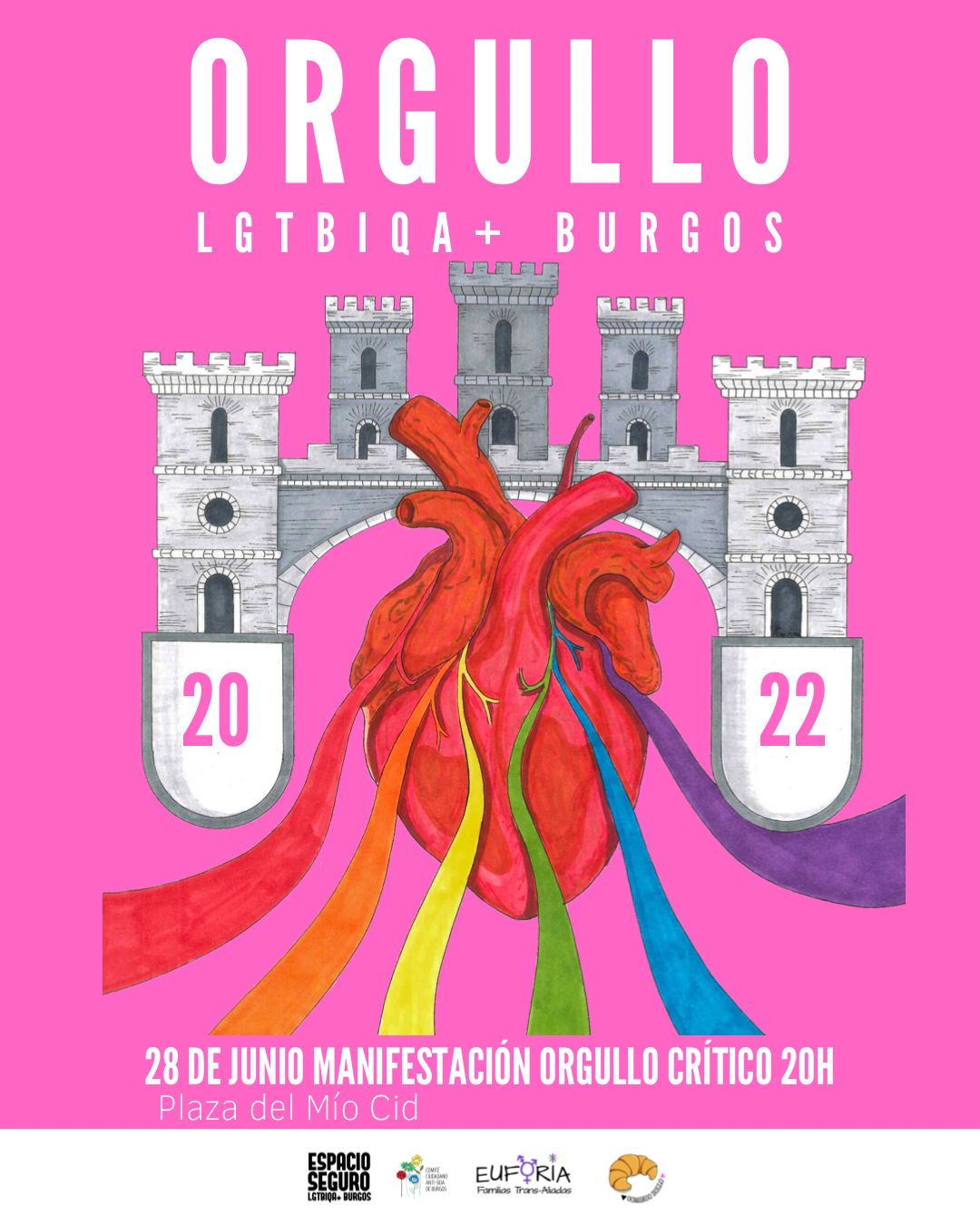 Actividades de la Semana del Orgullo LGTBI+ en Burgos