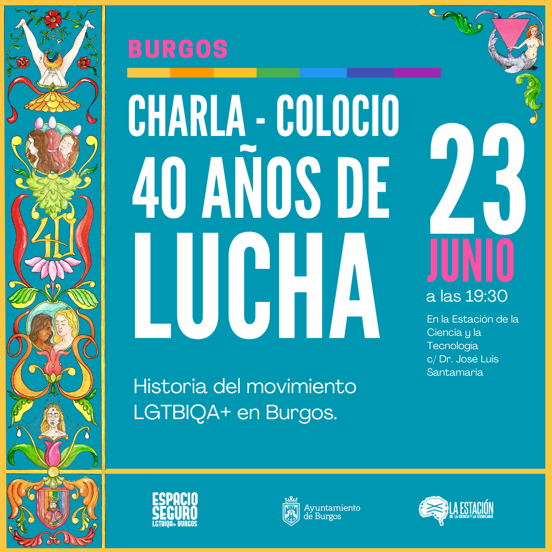 Charla Coloquio «40 años de lucha»