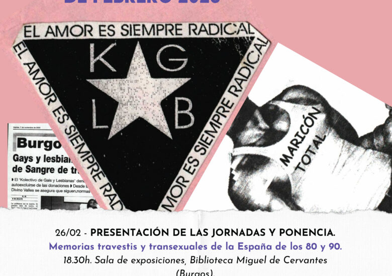 Jornadas sobre la Historia y la Memoria LGTBIAQ+ en Burgos